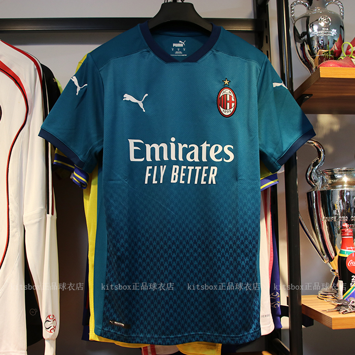 kitsbox20 kitsbox20 21AC Milan divan ball fan version jersey short sleeve football uniform 757279-03-Taobao