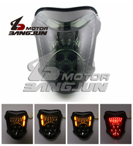 Applicable to Suzuki Falcon GSXR1300 08-13 LED rear-tailed light aggregation rear brake lamp steering