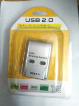 USB Sharer two in one out two computers share printer 2 in 1 out automatic switch