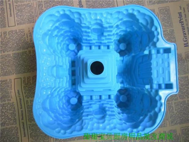 Sáng tạo nướng mì nướng điểm thực phẩm DIY tự làm không dính cổ lâu đài hình bánh mỳ silicone khuôn khuôn bánh