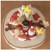 diy handmade beaded imported TOHO beads material package Halloween Castle gingerbread man multi-layer roll cake