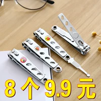 Rose Red 8 Установленная сдвиг ногтей.