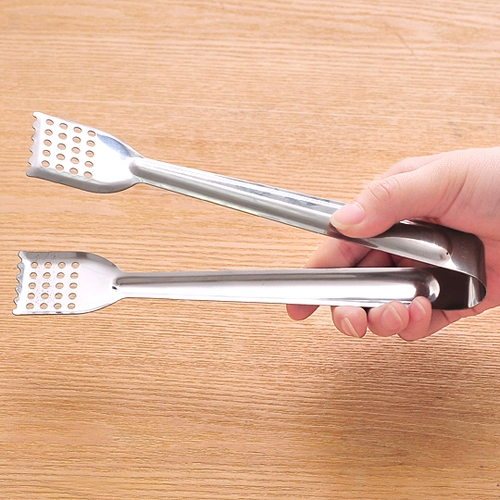 Щипцы для еды из нержавеющей стали для домашнего использования для коммерческого использования, защита от ожогов