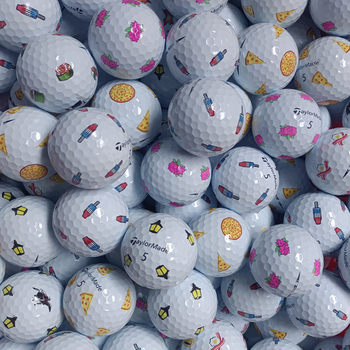 Diamond taylormade golf three-tier, four-tier, five-tier off-course practice golf ball titleist