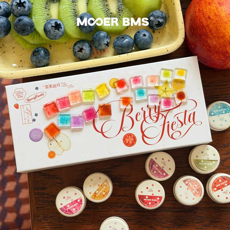 Mooerbms New Korean-Style Berry Party Series Autumn and Winter Jam Atmosphere Material Translucent Nail Polish Gel Mooerbms New Korean-Style Berry Party Series Autumn and Winter Jam Atmosphere Material Translucent Nail Polish Gel