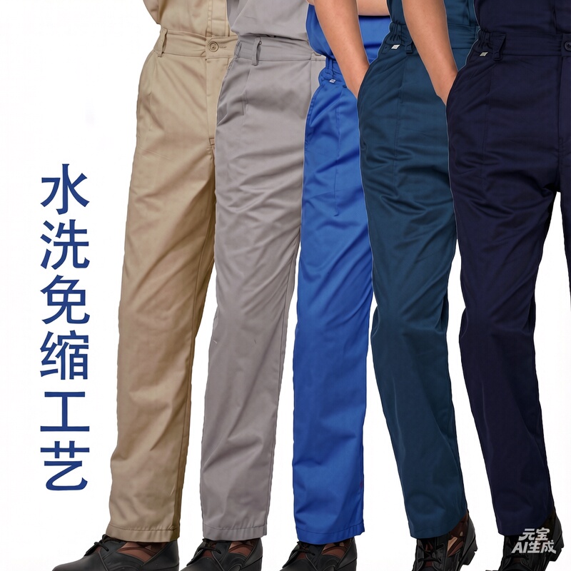 Summer Work Pants, Loose, Durable, Thin, Long Pants, Washed Cotton, Factory Workshop Construction Site Workwear Pants Summer Work Pants, Loose, Durable, Thin, Long Pants, Washed Cotton, Factory Workshop Construction Site Workwear Pants