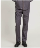 Рабочие износостойкие демисезонные хлопковые штаны, свободный прямой крой