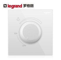 Rograng Yijing led thyristor dimmer switch knob type dimmer 86 stepless dimming panel 500W