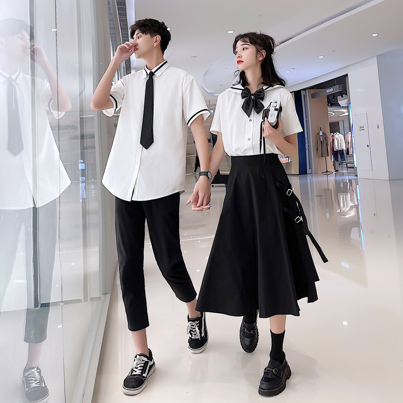 Summer Inn College Wind Female Suit Class Clothing Student Custom Jk Uniform Skirt Junior High School High School Junior High School Uniform