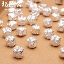 Yuyuan Gong Foot Silver 9999 Silver Lion Solidly Punched Silver Lion Foot Silver Accessories Accessories Silver Products