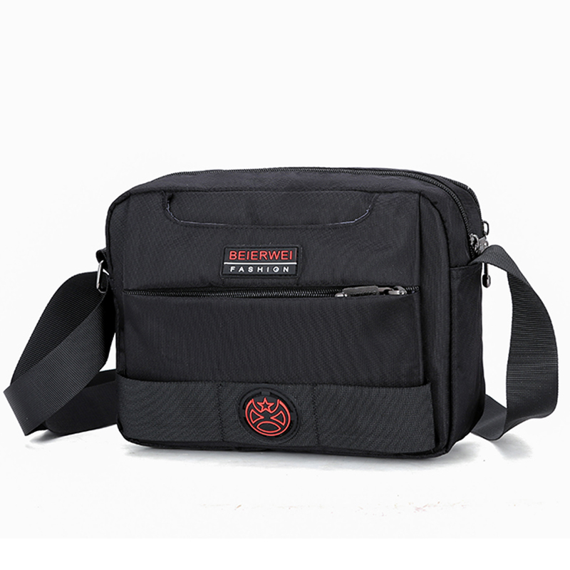 Canvas Shoulder Bag Men and Women Outdoor Small Backpack Casual Business Briefcase Multifunctional Business Travel Messenger Bag