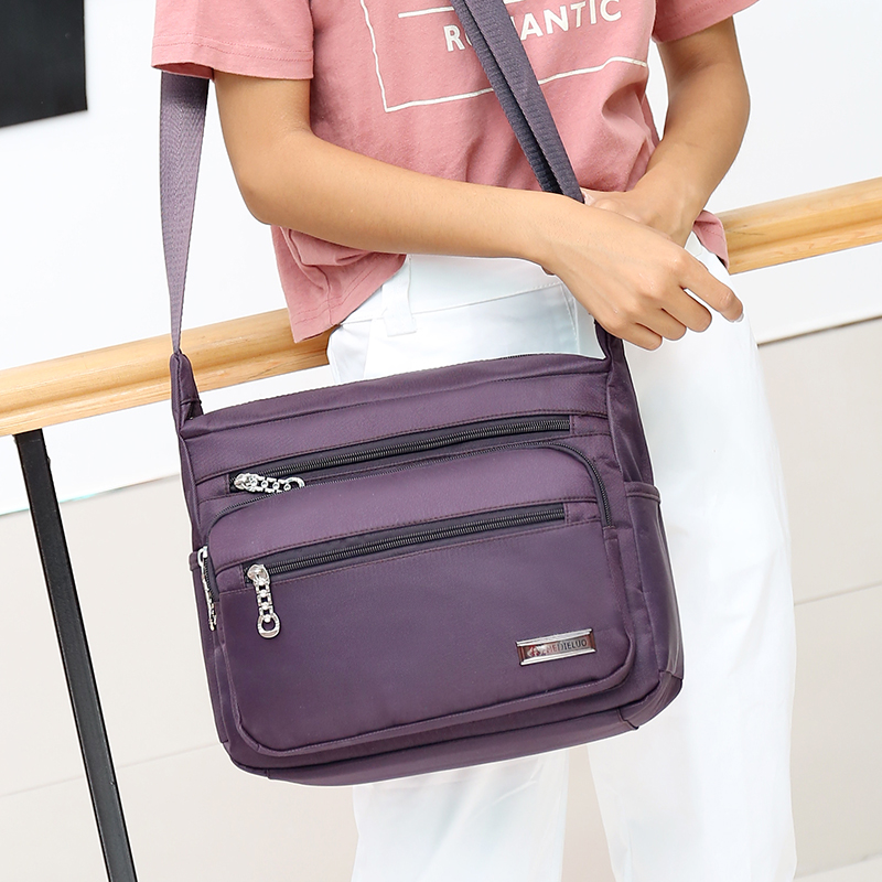 Shoulder Bag Ladies Oxford Messenger Bag Large Capacity Canvas Bag Middle-Aged Men's Casual Business Bag Travel Backpack - Taobao