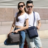 Мужская сумка на одно плечо, водонепроницаемая вместительная и большая сумка через плечо для путешествий для отдыха, ткань оксфорд