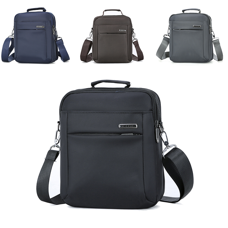 Oxford cloth shoulder bag men's messenger bag fashion canvas large capacity middle-aged and elderly business casual waterproof small backpack - Taobao