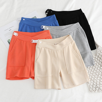 Angel mommy ~ Maternity pants Summer fashion low waist thin casual pants shorts wear tide mom pregnant belly pants