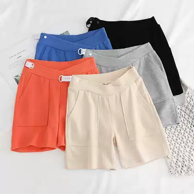 Angel mommy ~ pregnant women pants summer fashion low waist thin casual pants shorts wear tide mother belly pants