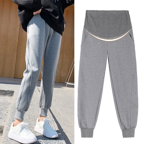 Демисезонные утепленные штаны для матери и ребенка с поддержкой живота, увеличенная толщина