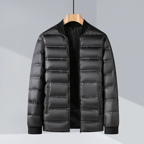 Зимний пуховик, бархатный вкладыш, куртка, 2023, гусиный пух, увеличенная толщина