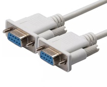 1 4 m RS232 serial port line DB9 mother to mother serial port line COM data line 9-hole serial crossing line