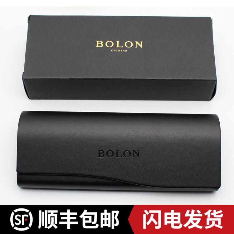 Tyrant Folding Portable Glasses Case Original soft cow leather sunglasses Near-lens minimalist creative retro mirror cloth male and female-Taobao