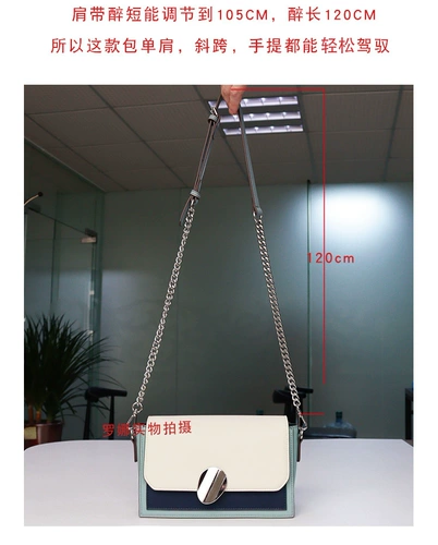 Орган, сумка, ремешок для сумки, модная цепь, Франция, из натуральной кожи