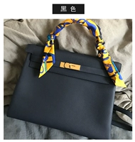 Черный 28 см среднего размера