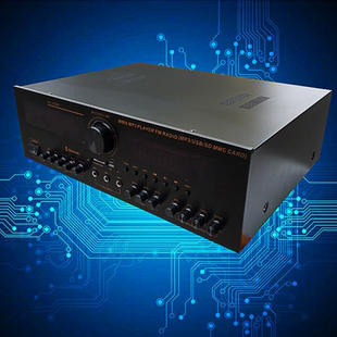 Усилитель, 2000W, 220v, высокая мощность, bluetooth