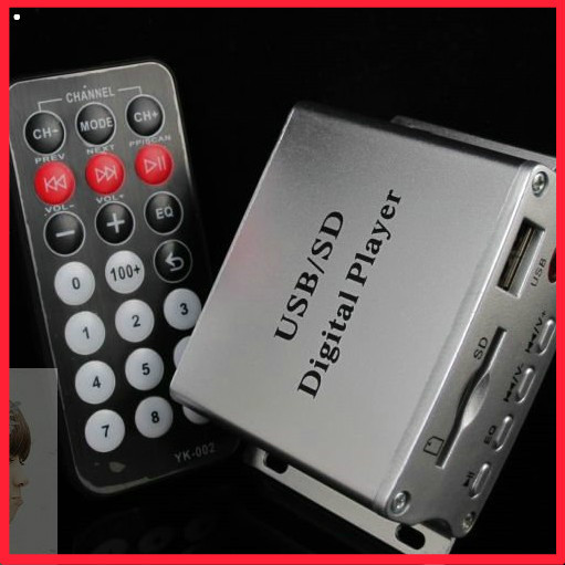 one million mute decoder MP3 U disc MP3 decoding machine Low sound cannons reading 12V card reader R