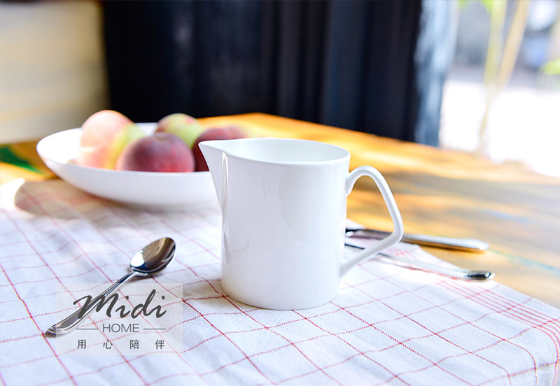 Xuất khẩu nồi sứ xương trắng nguyên chất 45% bột xương cà phê Dụng cụ pha trà đen sữa thùng nước ép xô bộ đồ ăn công nghiệp gió phin pha cafe inox