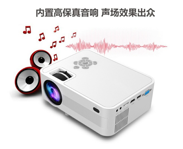 Máy chiếu tại nhà kê Android wifi nhỏ không dây điện thoại di động - Máy chiếu