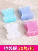 Cross Embroidered Wire Wound Coil machine containing auxiliary plastic coil spool embroidery needle junction sheet Jam Hand winding plate