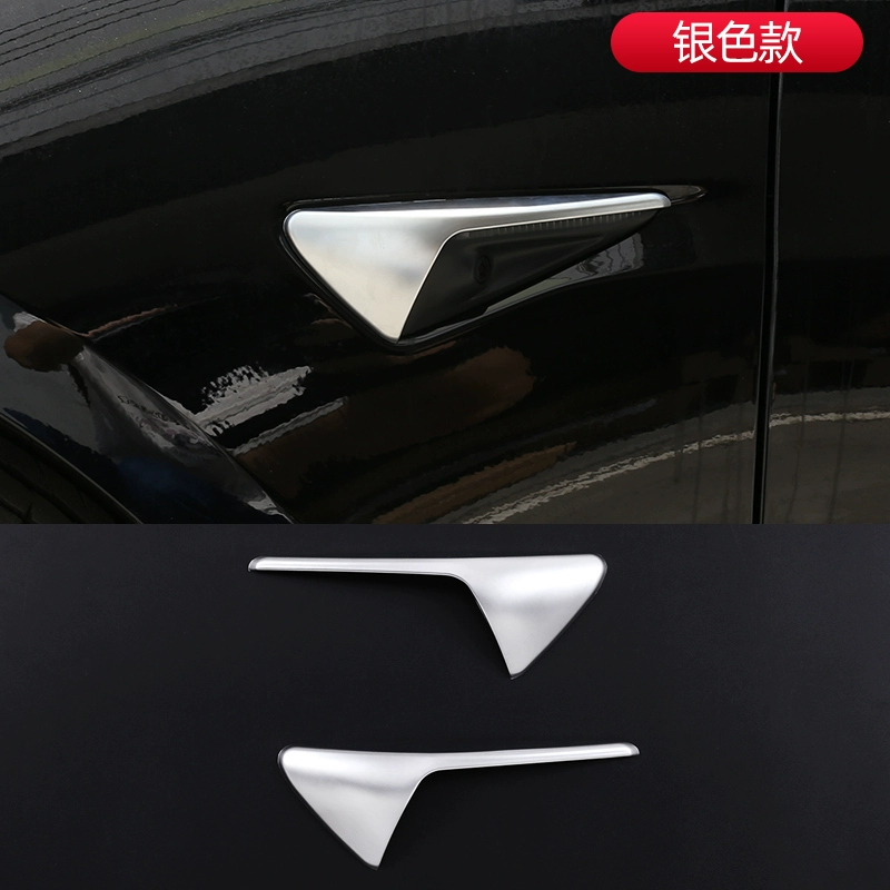 gioăng cửa Thích hợp cho tesla Tesla Model 3 XS bên chắn bùn camera phụ kiện trang trí sửa đổi trang trí cốp nóc oto ca pô 