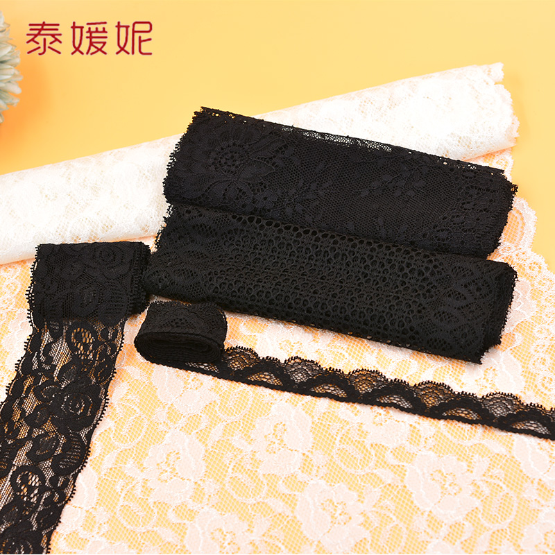 Widening Lace Lace Accessories Trim Narrow Black White Lace Side Fabric Clothes Fabric Diy Hand Lace Ribbon