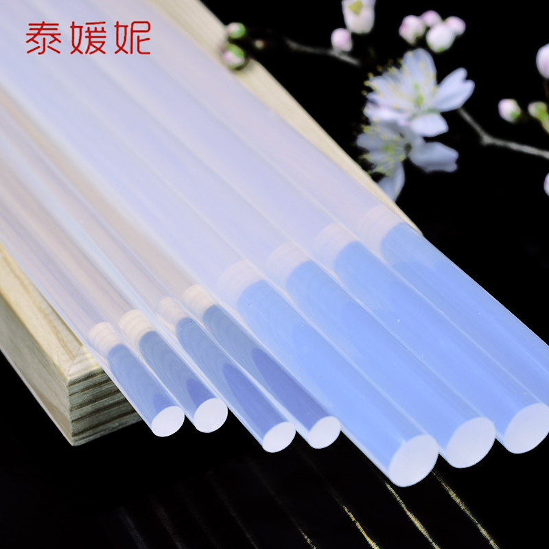 Handmade diy with high adhesive speed sol stick hot melt adhesive 7mm11mm powerful transparent thermosol strip hot melt adhesive gun