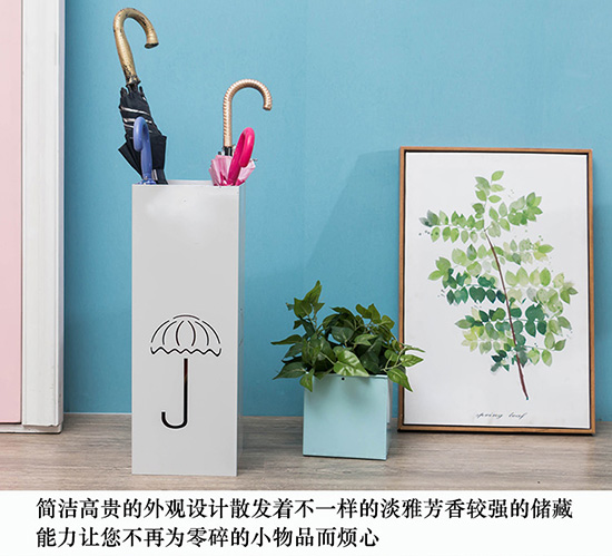 Ô dù sắt đứng sảnh khách sạn nhà sáng tạo sàn đứng mưa thiết bị ô đặt kệ lưu trữ ô - Kệ kệ sách treo tường