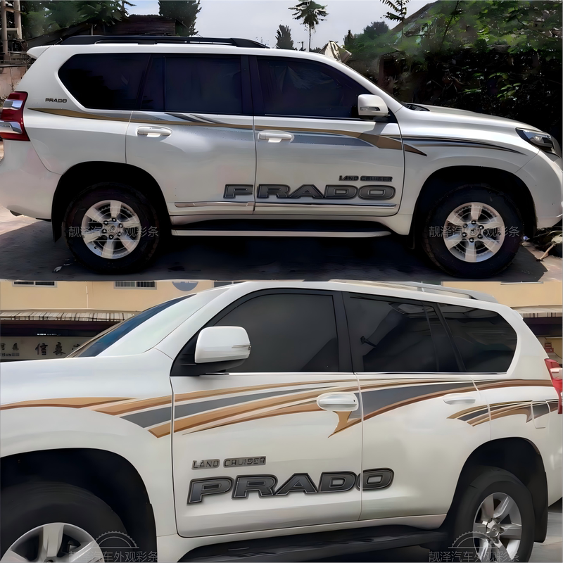 10-23 Year Prado 2700/3.5/400 Lc150 Body Door Decorative Strip Large Letter Original Factory
