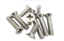 KM countersunk head screws ping tou ji si teeth small screws M1 0 1 2 1 4 1 7 2 0mm environmental protection nickel-plated