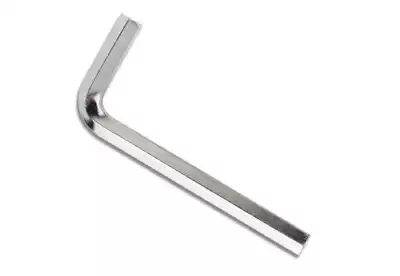 Hexagon screw wrench nickel plated hard hex key L-type wrench black short hex hand M0 9-M19