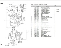Suzuki 4 rush 2 5 horsepower outboard engine crankshaft lower oil seal 1 59295-97J20 original picture No. 11