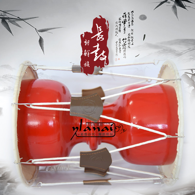 Long drum North Korean drum North Korean national long drum dance drum height 13 meters students use No. 3 drum
