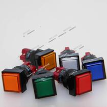 D16LMS1 Reset D16LAS1-1AB with lock button switch Square single channel with lamp Taiwan Jinlian DECA