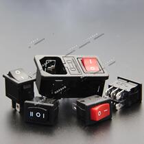 RL10-1F Card type three-in-one switch Insurance socket Product type power supply AC socket Taiwan RLEIL