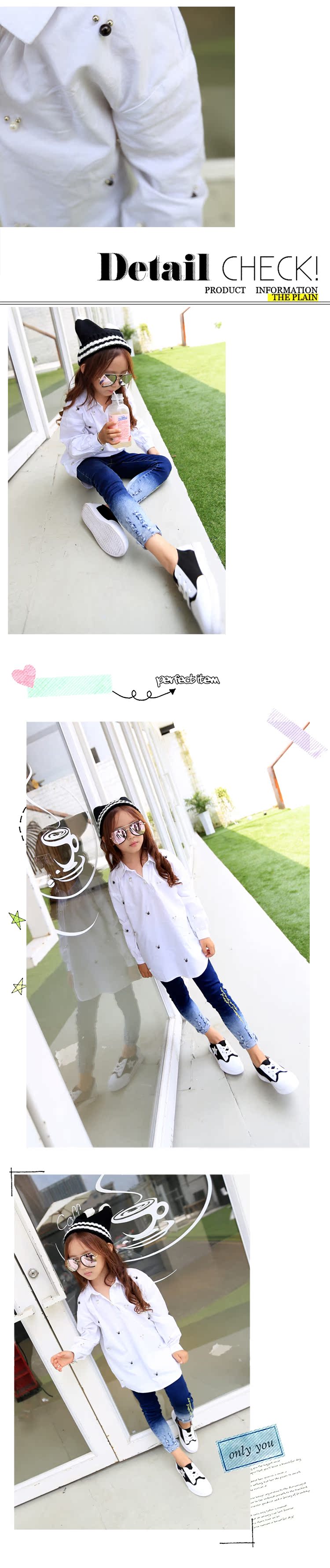 Chemise fille CONNYSTYLE à manche longue - Ref 2085069 Image 21