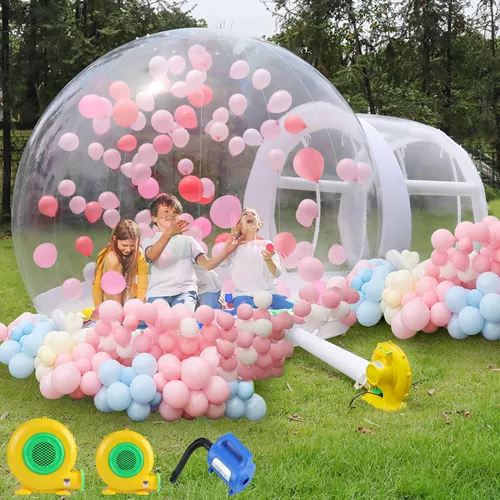 Надувная прозрачная палатка из ПВХ, звездное небо, надувное вечернее платье, делается под заказ