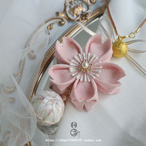 Light) fine workers flower hand bowing ball diy material bag car decoration bag hanging girlfriends girlfriend birthday gift