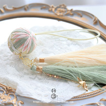 Chunying) hand bobby diy material bag car pendant bag embroidered sachet classmate girlfriend birthday gift