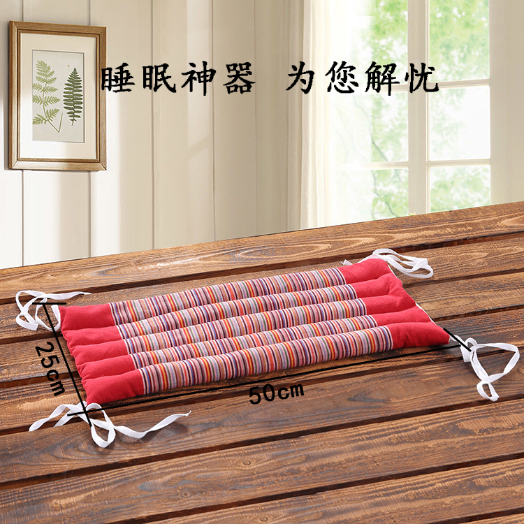 Hoa cúc Cassia hoa oải hương PHÂN TÍCH pad gối nhỏ và dày tầng lõi cứng ngủ để giúp chữa bệnh đau cổ tử cung chóng mặt - Gối gối nằm cao su non