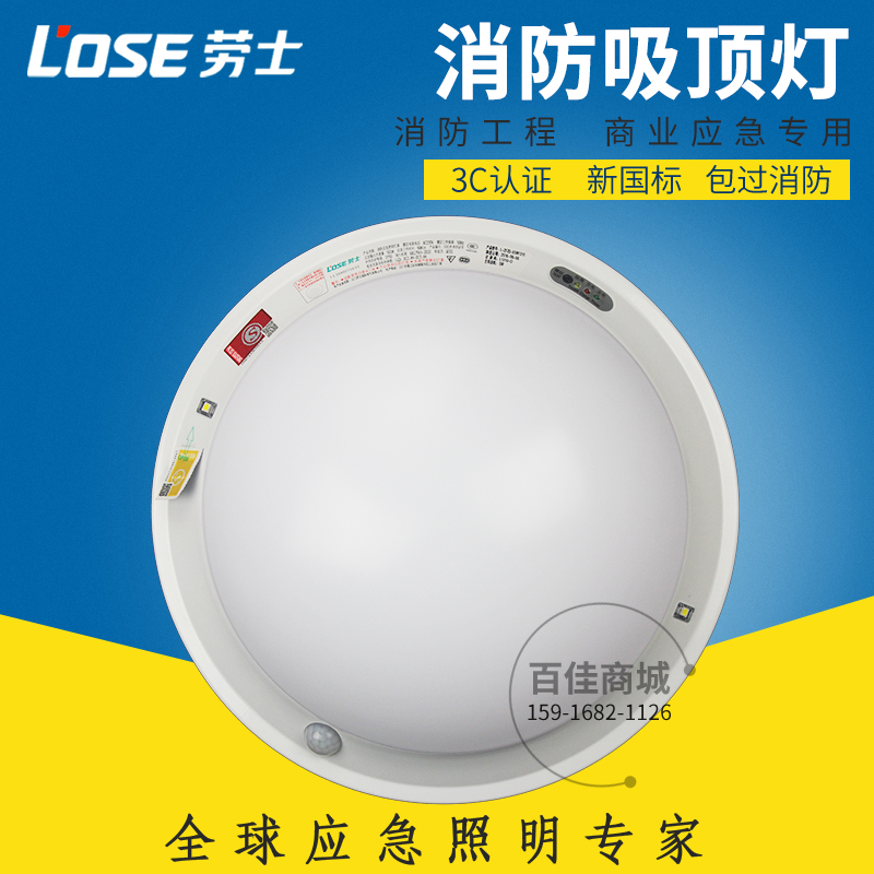 Rouse Fire emergency lighting Fire ceiling light Fire ceiling Light Ceiling emergency lighting Corridor lighting