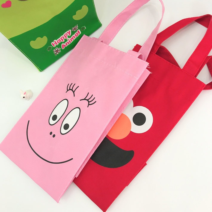 Phim hoạt hình Sesame Street Hand Satchel Ấm đun nước Túi trẻ em Cup Set Portable Simmering Pot Bag Chai Bag Bag Bag Bag - Tách bình nước tập gym