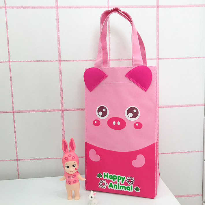 Phim hoạt hình Sesame Street Hand Satchel Ấm đun nước Túi trẻ em Cup Set Portable Simmering Pot Bag Chai Bag Bag Bag Bag - Tách bình nước tập gym